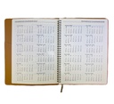 2027 Diary A4 Week-To-View (WTV) Olive