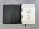 2027 Diary A5 Day-To-A-Page (DTP) Spiral Black
