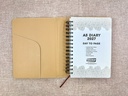 2027 Diary A5 Day-To-A-Page (DTP) Spiral Chocolate