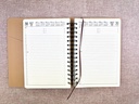 2027 Diary A5 Day-To-A-Page (DTP) Spiral Chocolate