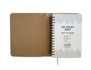 2027 Diary A5 Day-To-A-Page (DTP) Spiral Stormy Blue