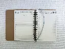 2027 Diary A5 Day-To-A-Page (DTP) Spiral Stormy Blue