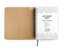 2027 Diary A5 Day-To-A-Page (DTP) Spiral Grape