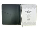 2027 Diary A4 Day-To-A-Page (DTP) Spiral Black