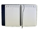 2027 Diary A4 Day-To-A-Page (DTP) Spiral Black