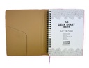 2027 Diary A4 Day-To-A-Page (DTP) Spiral Grape