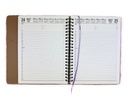 2027 Diary A4 Day-To-A-Page (DTP) Spiral Grape