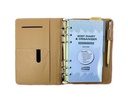 2027 Diary B6 Week-To-View (WTV) Slim Spiral Organiser with Pen - Ocean Blue 
