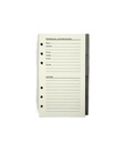 2027 Diary and Organizer Slim Size Week-To-View (WTV) Refill 