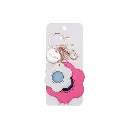 Mother's Day Daisy Bag Charm Keychain 
