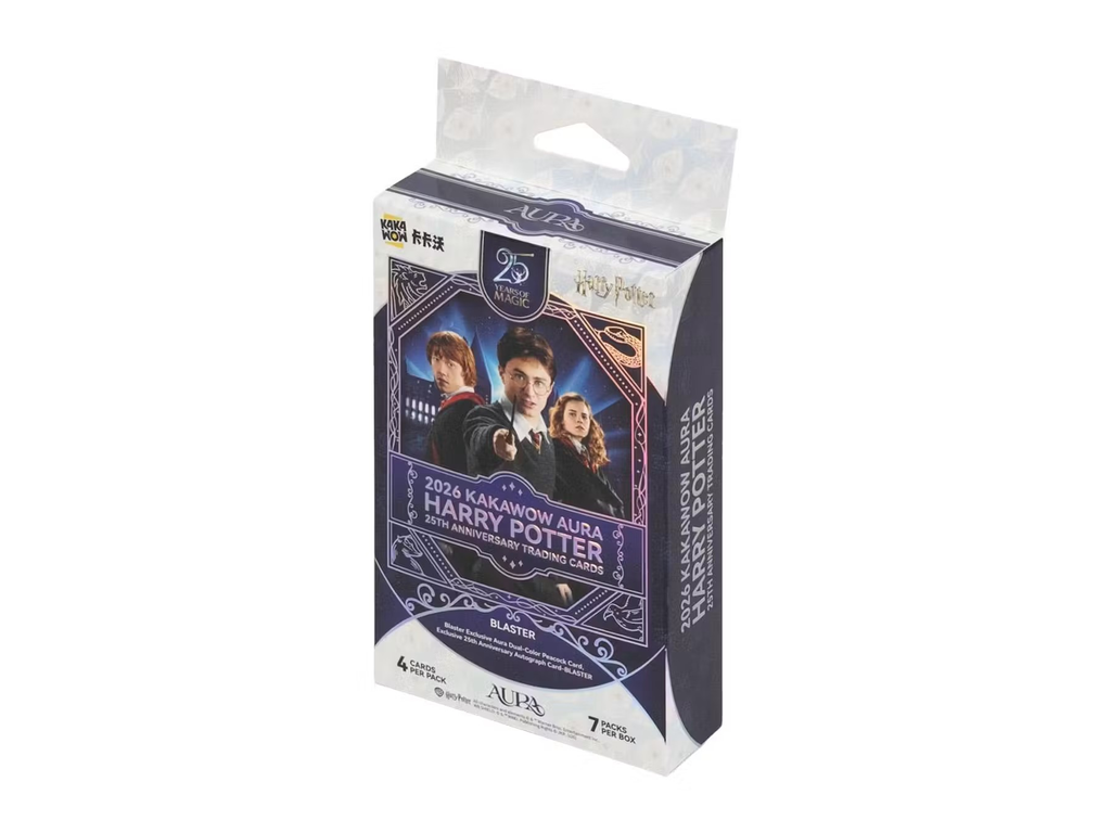 Kakawow AURA Harry Potter 25th Anniversary Trading Card Blaster Box