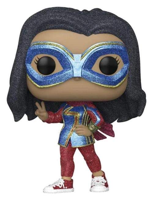 Ms. Marvel (TV) - Ms. Marvel Diamond Glitter Funko Pop! Vinyl Figure #1077