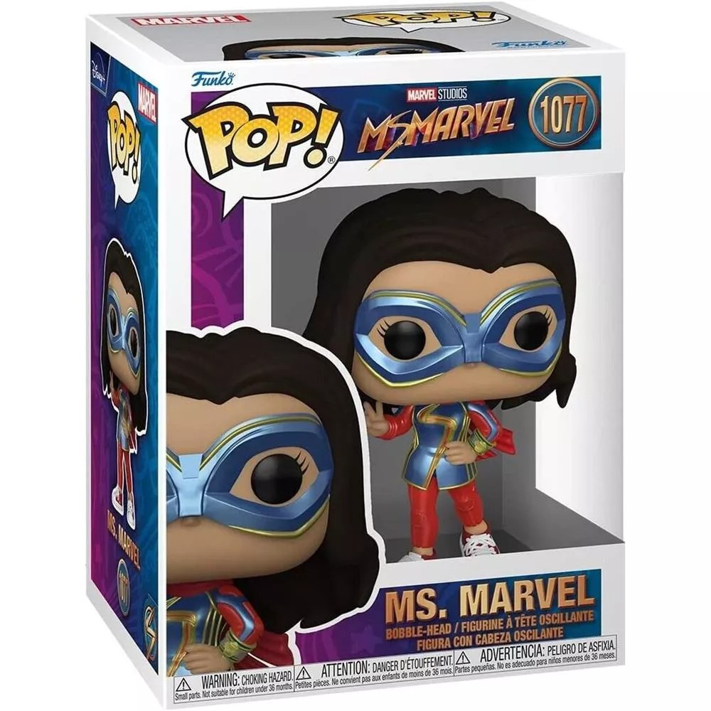Ms. Marvel (TV) - Ms. Marvel Diamond Glitter Funko Pop! Vinyl Figure #1077