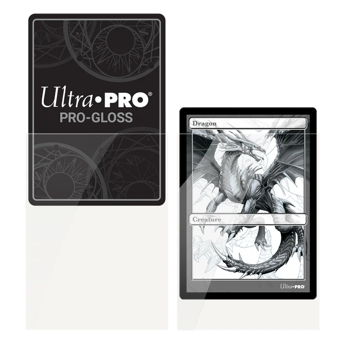 Ultra Pro - Standard Pro-Gloss Deck Protector Sleeves Clear 100pk