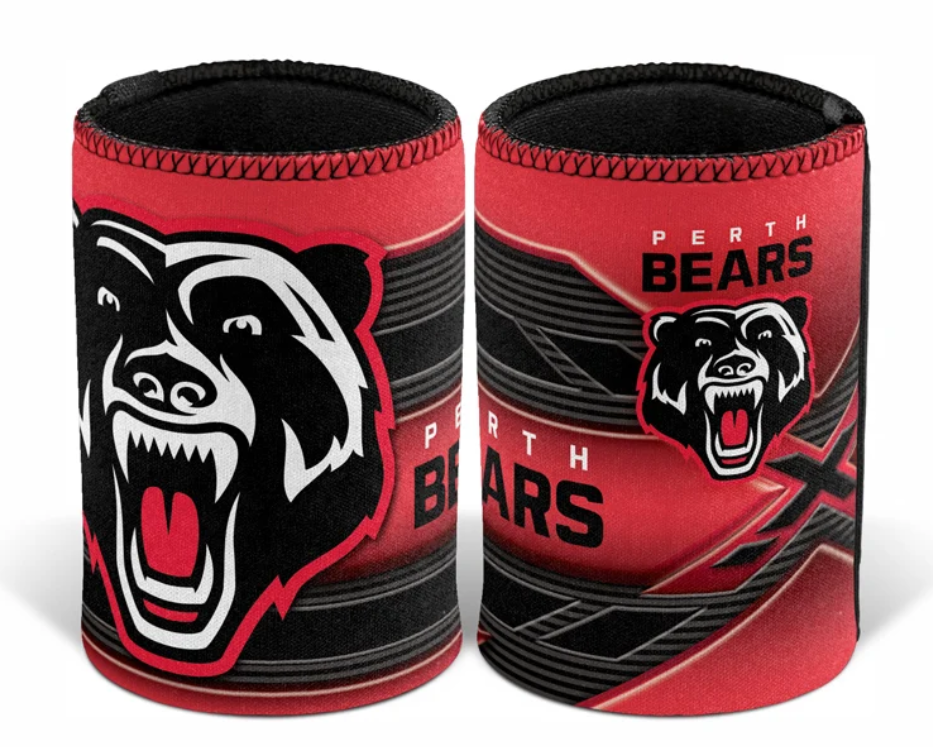 NRL Perth Bears Logo Can Cooler