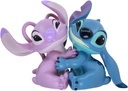 Lilo & Stitch: Angel & Stitch Hugging Bookends Figurine Set - Disney Showcase Collection