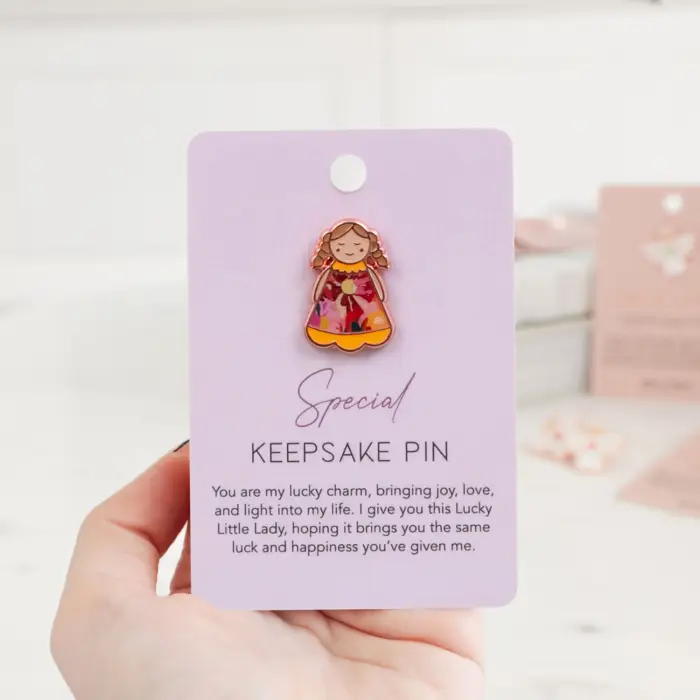 Lucky Little Ladies Keepsake Pin - Special