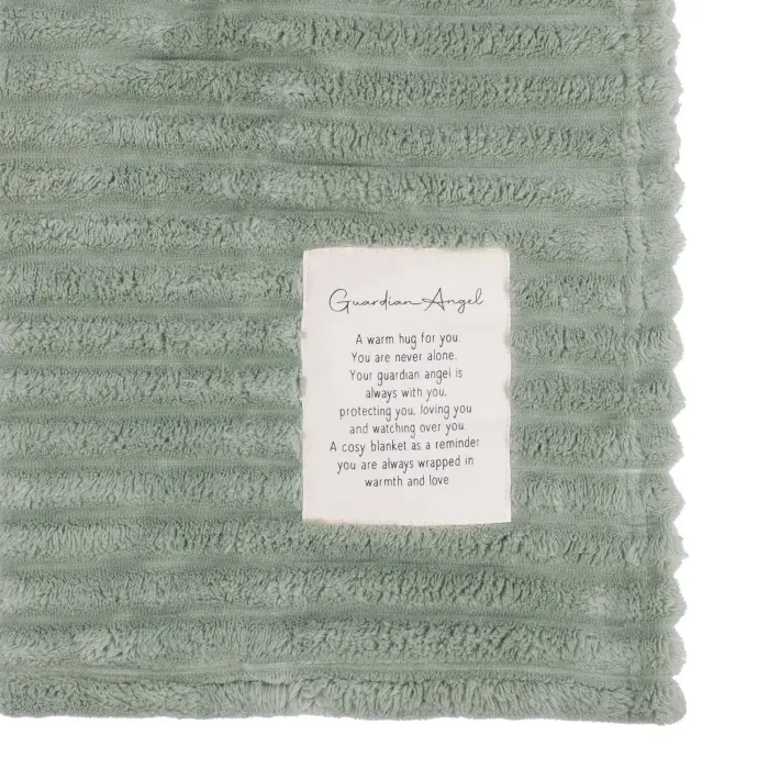 Heartfelt Ribbed Blanket Guardian Angel