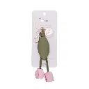 Mother's Day Rosebud Bag Charm Keychain 