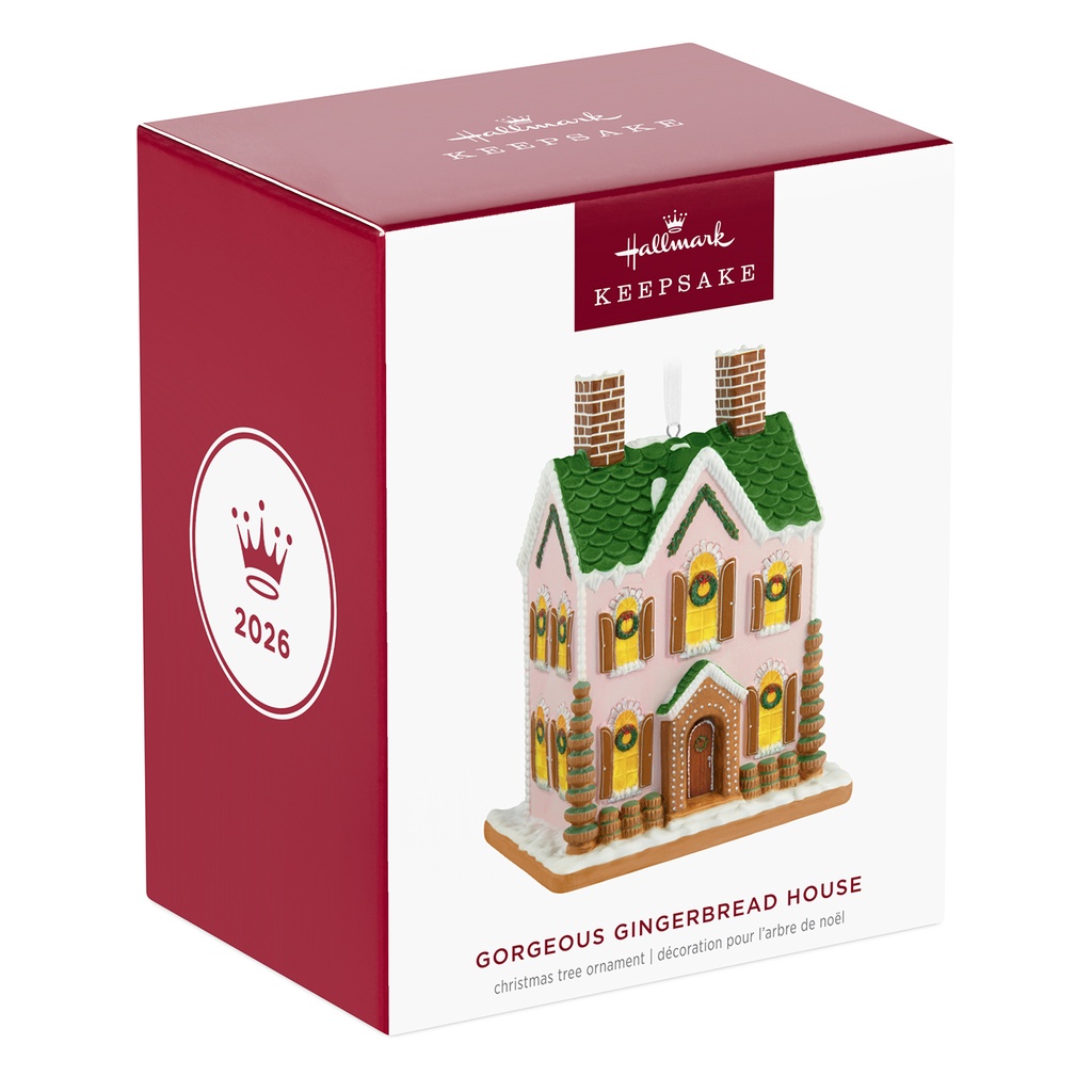 Gorgeous Gingerbread House - 2026 Hallmark Keepsake Christmas Ornament