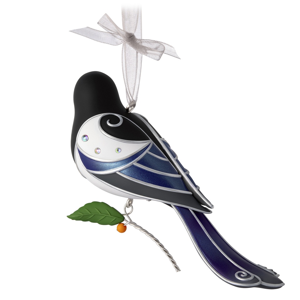 The Beauty of Birds Black-Billed Magpie - 2026 Hallmark Keepsake Christmas Ornament