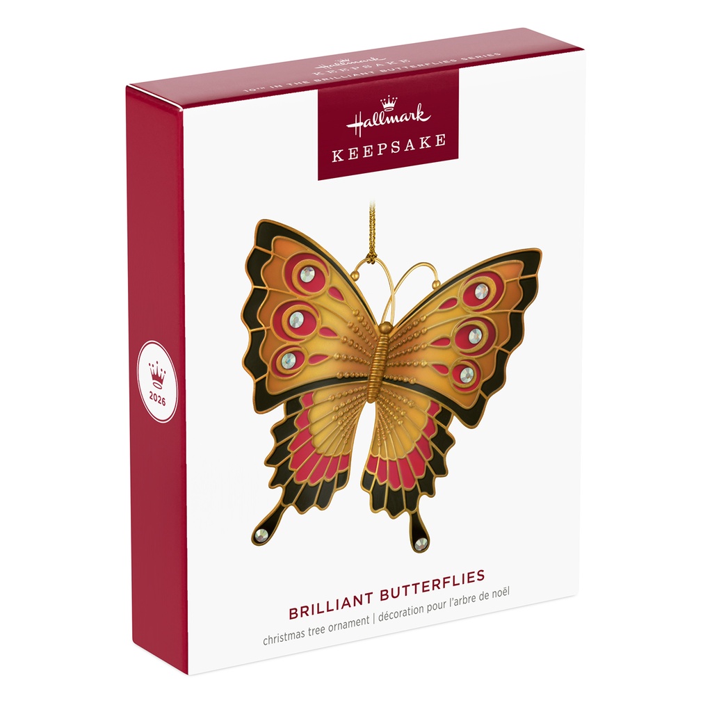 Brilliant Butterflies - 2026 Hallmark Keepsake Christmas Ornament