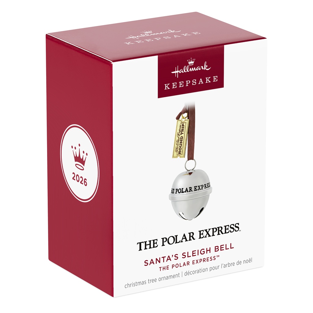 The Polar Express Santa's Sleigh Bell - 2026 Hallmark Keepsake Christmas Ornament