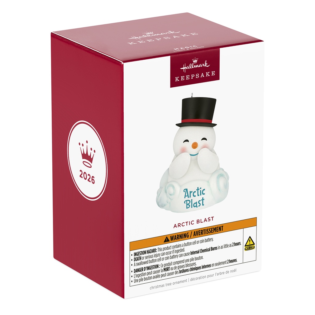 Arctic Blast with Light and Sound - 2026 Hallmark Keepsake Christmas Ornament