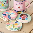 Billie Floral Ceramic Coaster