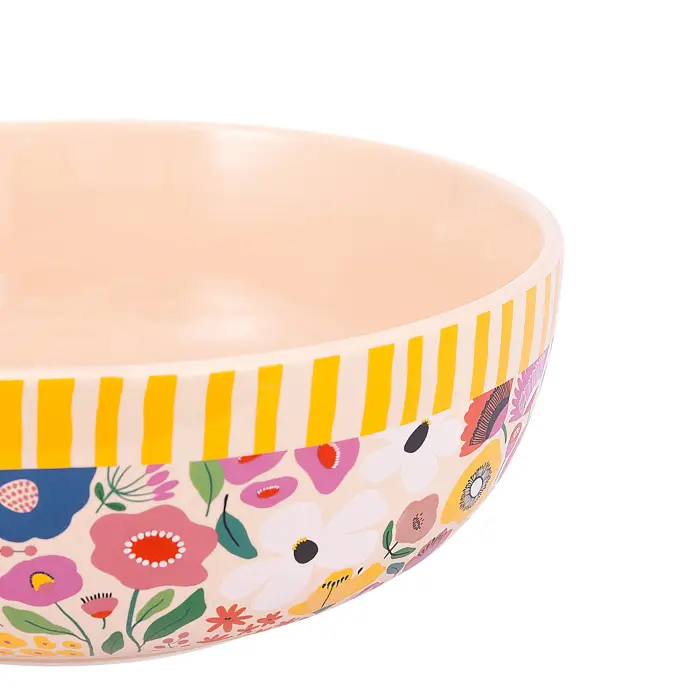 Billie Ceramic Salad Bowl