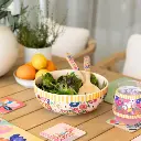 Billie Ceramic Salad Bowl