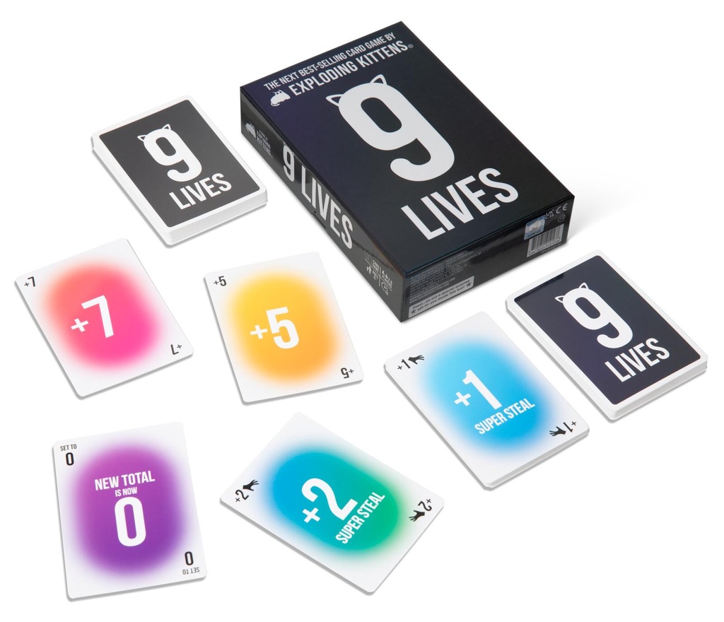 9 Lives (Large Box Edition) Card Game