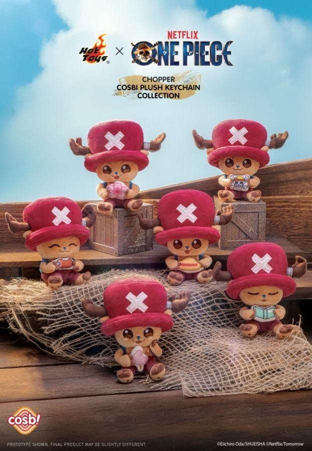 One Piece - Chopper Cosbi Plush Keychain Collection