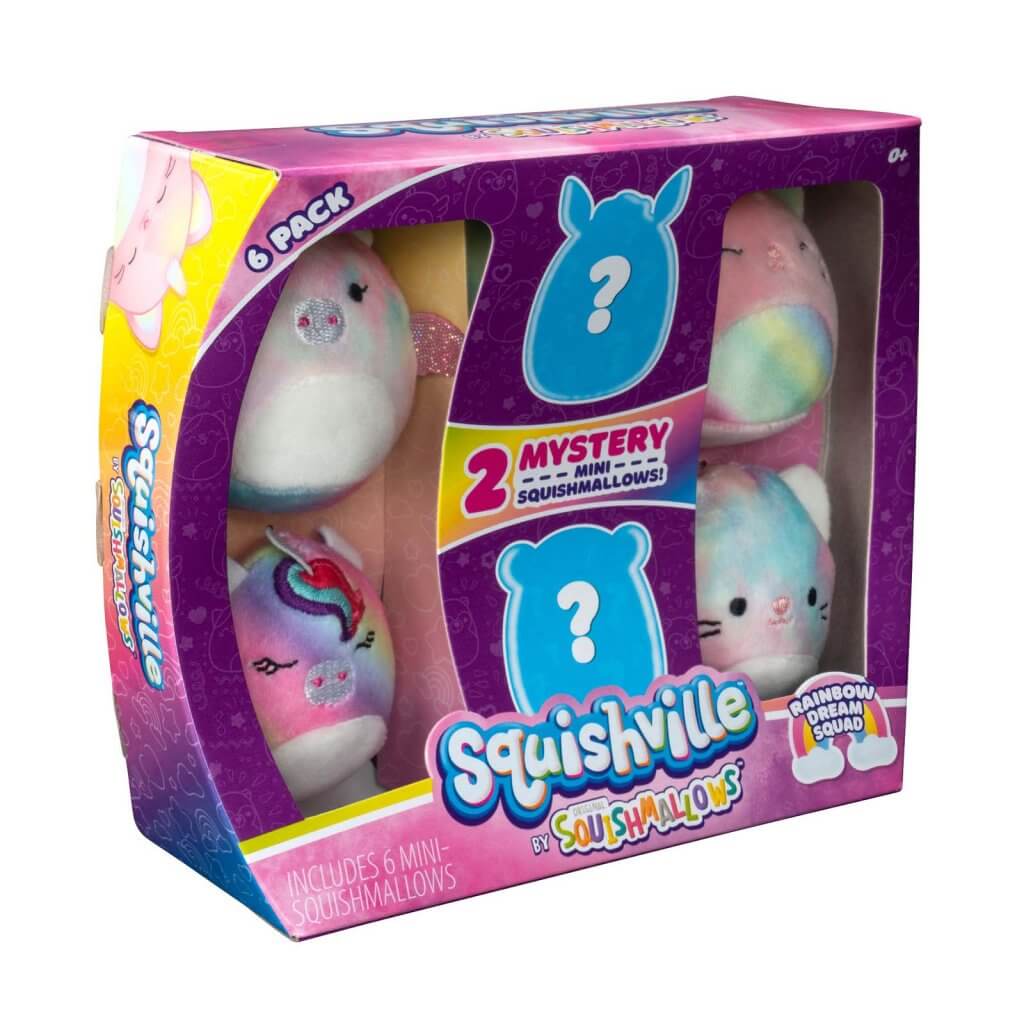 Squishmallows Squishville - Mini Squishmallow 6 Pack
