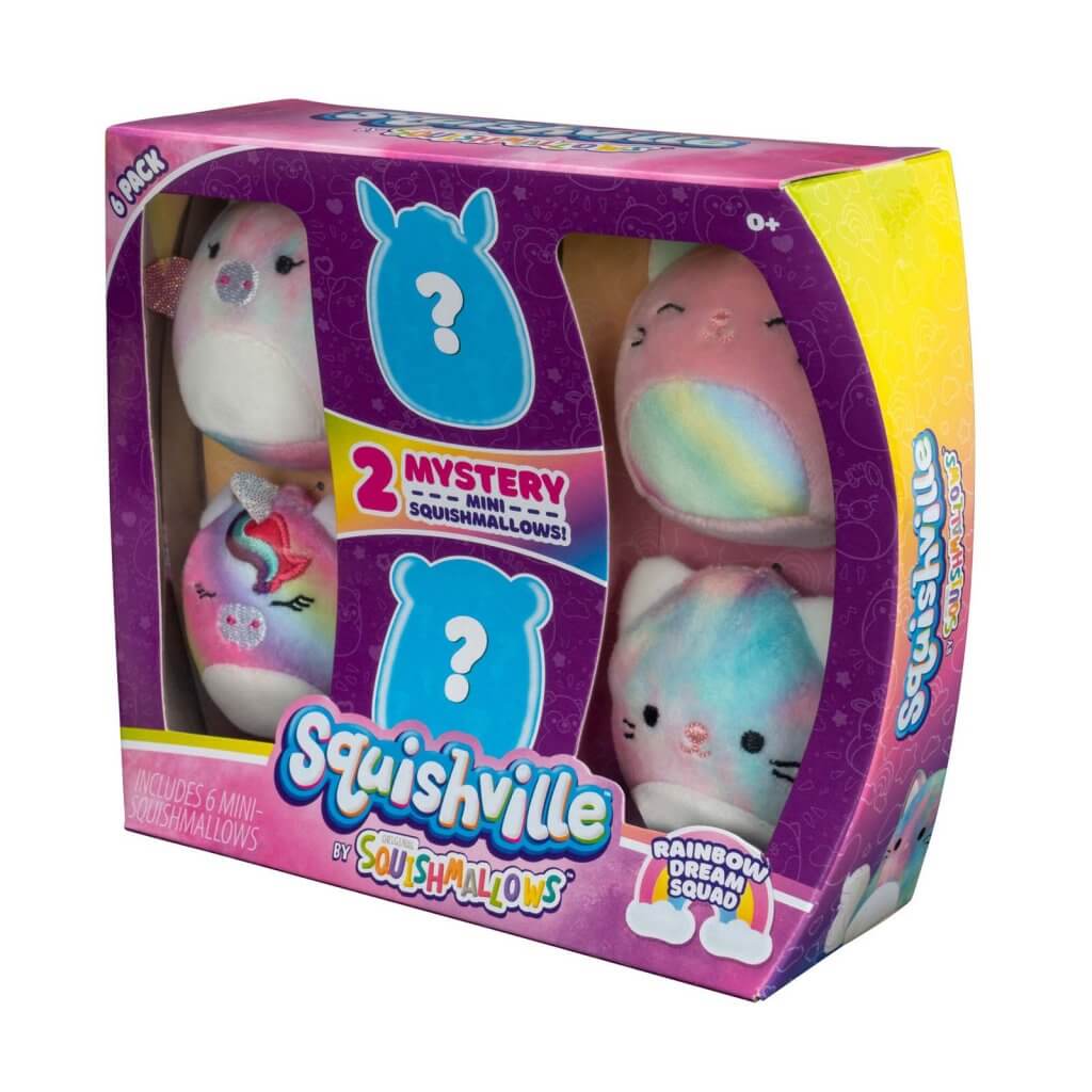 Squishmallows Squishville - Mini Squishmallow 6 Pack