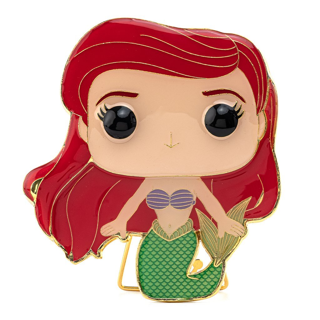 Disney Enamel 4" Pin- Ariel