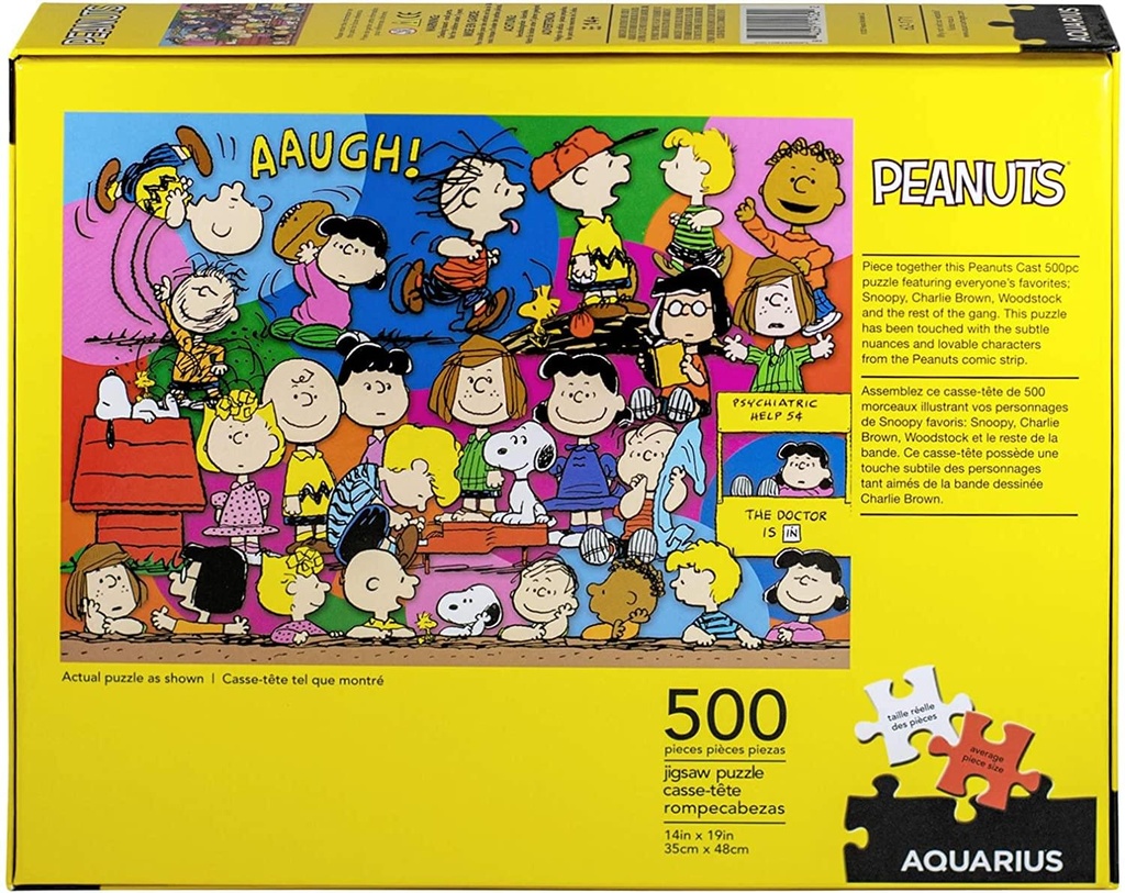 Peanuts - Cast 500 Piece Puzzle