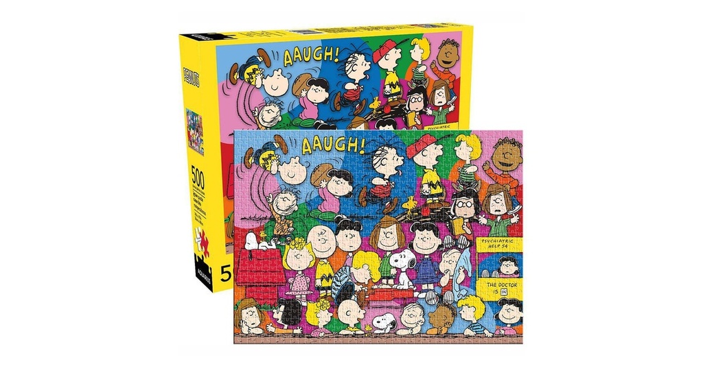 Peanuts - Cast 500 Piece Puzzle