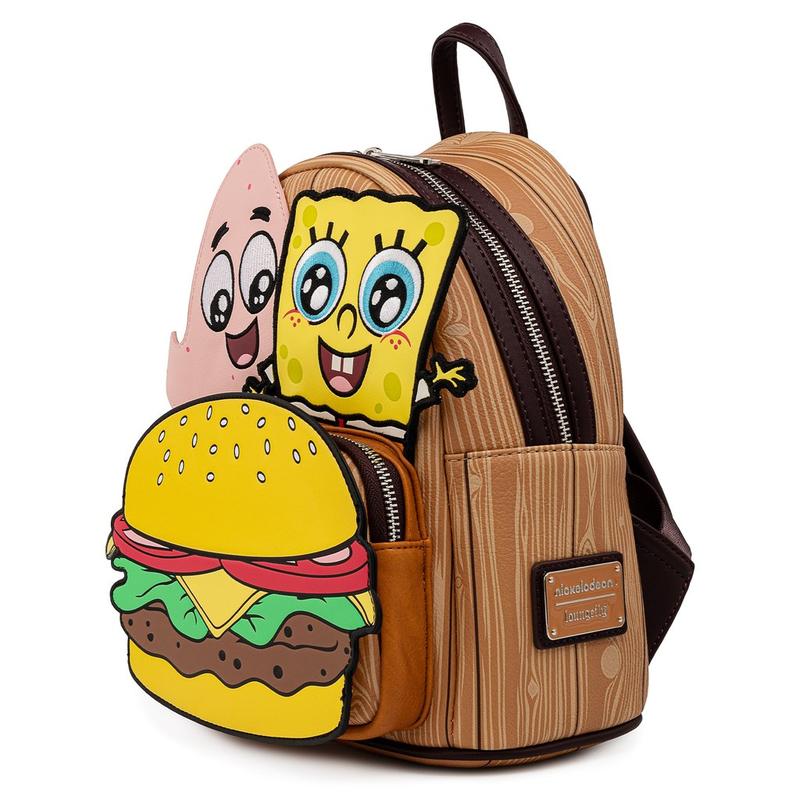 SpongeBob - Krabby Patty Group Mini Backpack Loungefly