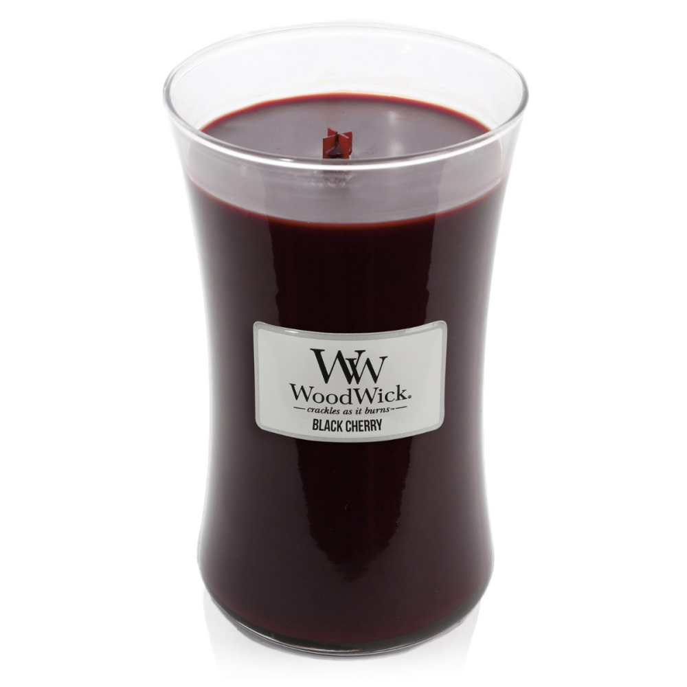 Black Cherry Large - Woodwick Candle