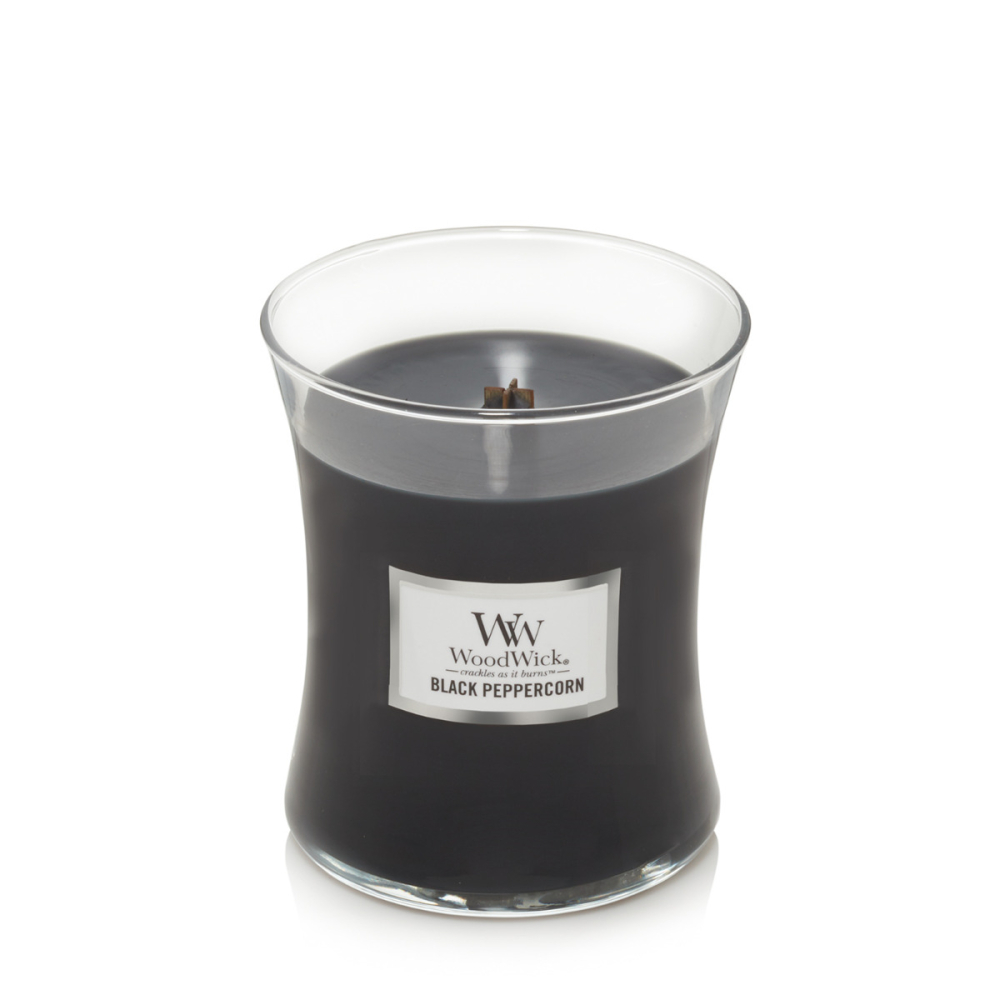 Black Peppercorn Medium - Woodwick Candle