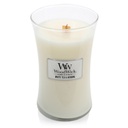 White Tea & Jasmine Large - Woodwick Candle