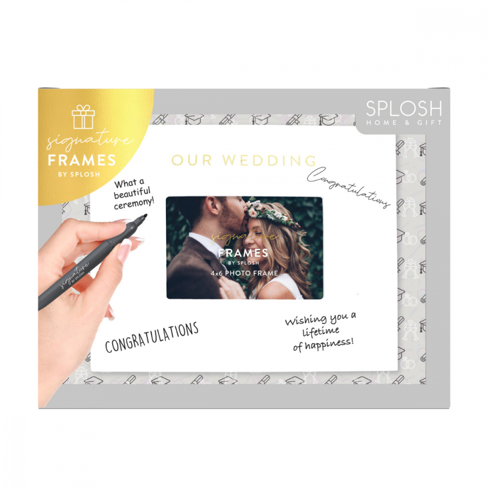Signature Frame Wedding - Splosh