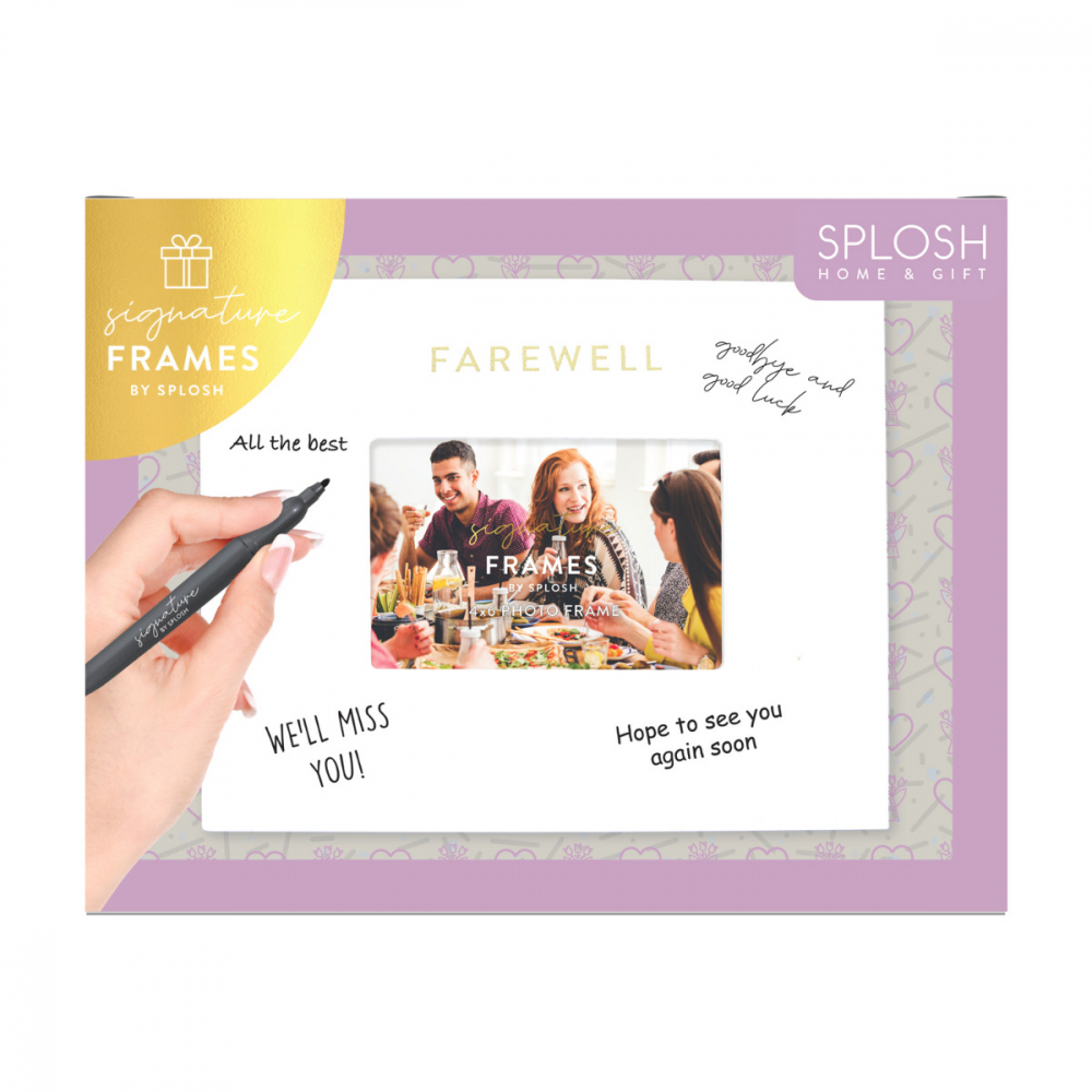 Signature Frame Farewell - Splosh