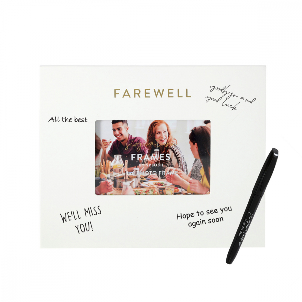 Signature Frame Farewell - Splosh