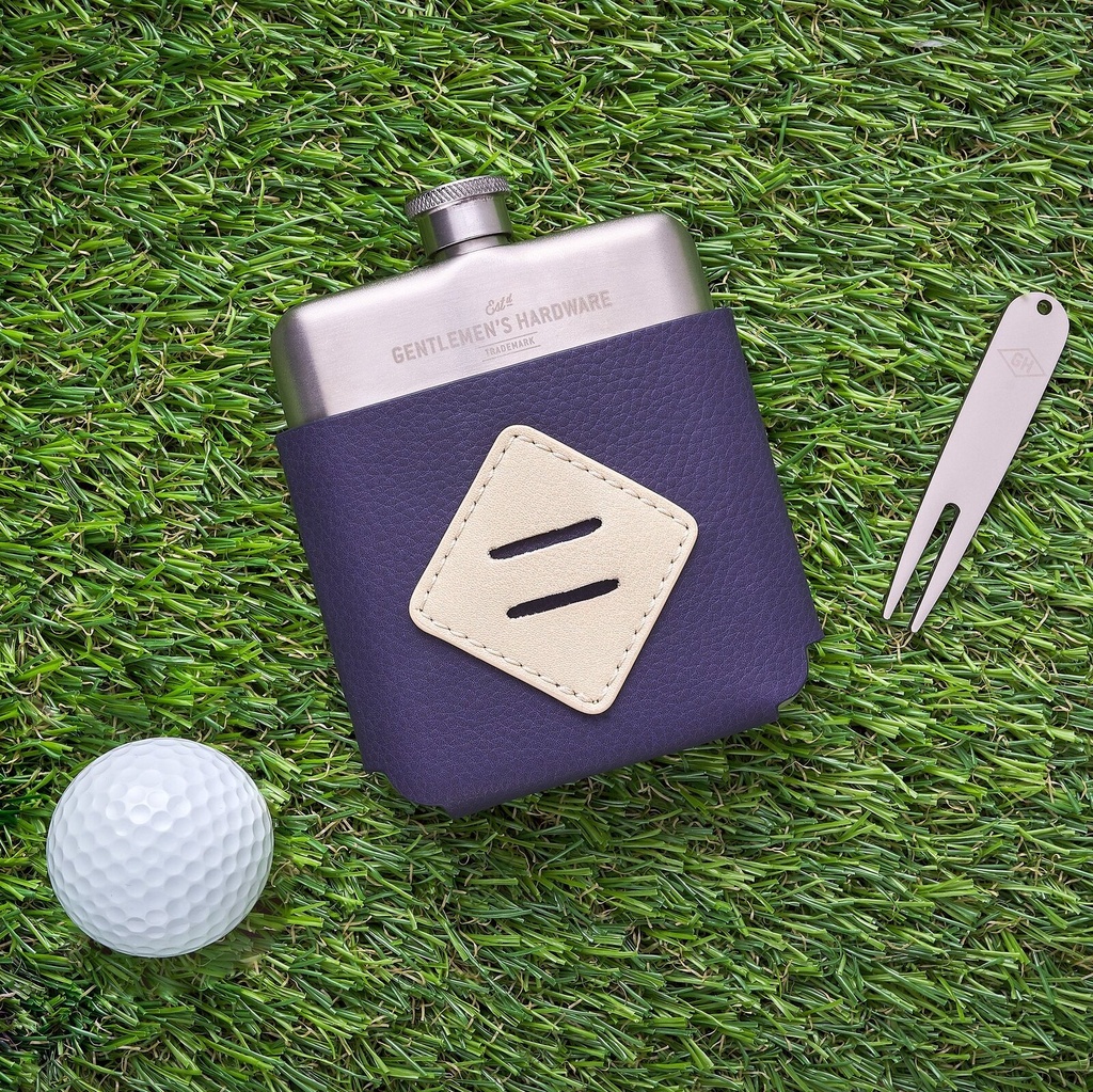 Hip Flask & Divot Tool