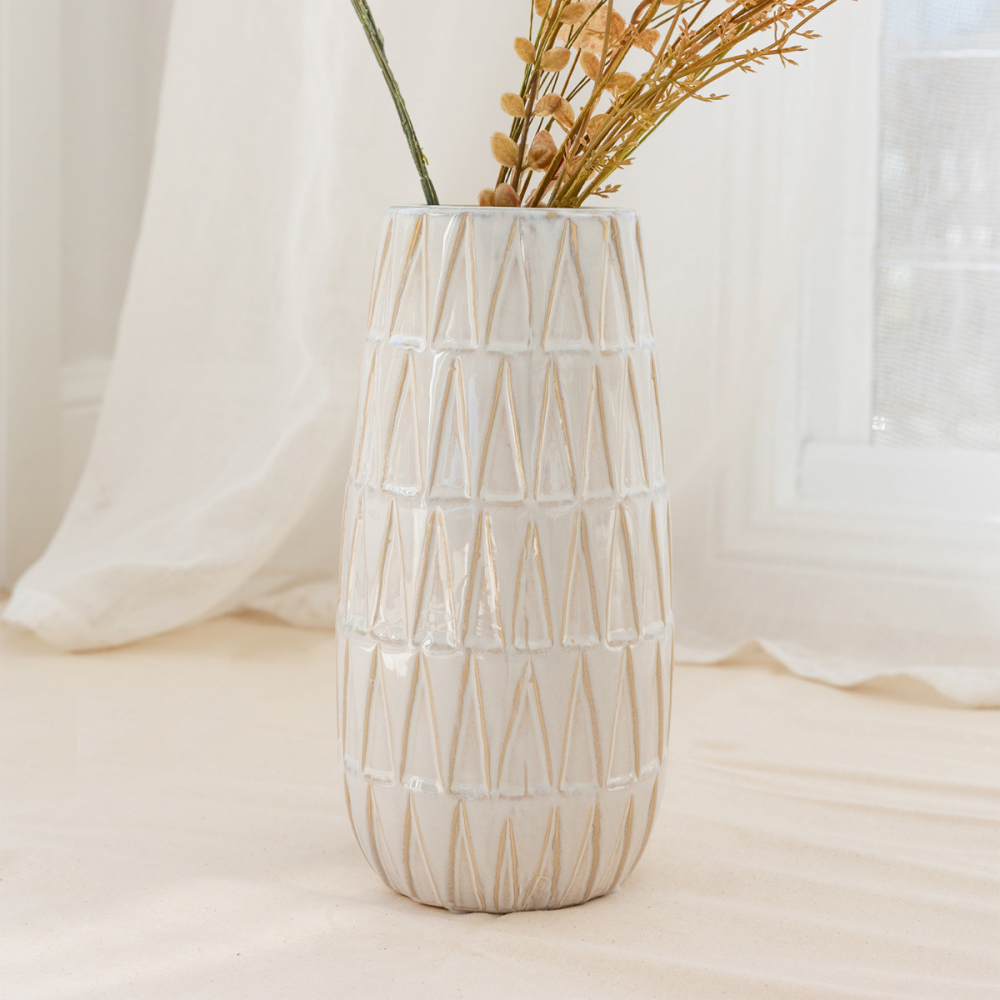 Island Breeze White Vase - Splosh