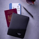 Travel Wallet Black & Grey