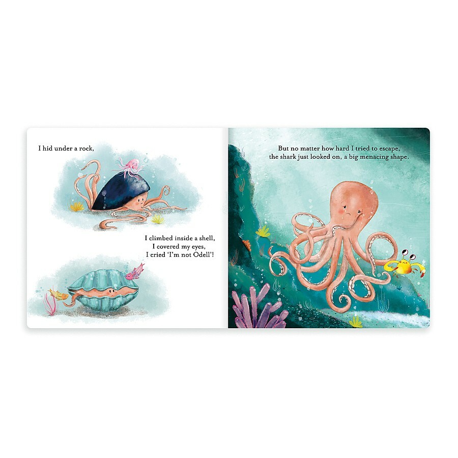 Jellycat Storybook - The Fearless Octopus