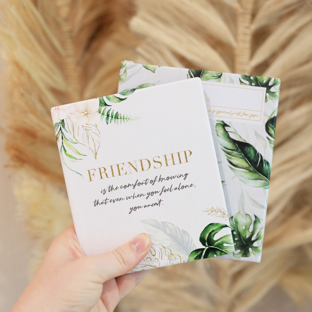 Elegant Greenery Friendship Verse - Splosh